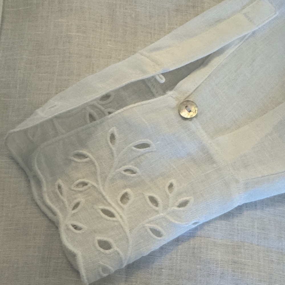 Magaschoni white Button-Down Shirt - Picture 5 of 6